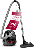 Bomann BS 9019 CB N Klasszikus porzsákos porszívó 700W - Szürke / Bordó