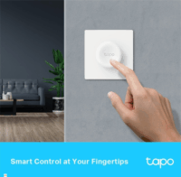TP-Link Tapo S200D Okos távoli fényerőszabályozó kapcsoló - Fehér