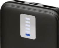 RivaCase RivaPower VA2606 PowerBank 10000mAh 10W - Fekete