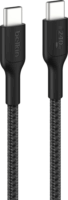 Belkin USB-C Apa - USB-C Apa Fonott Adat és Töltőkábel 240W 1m - Fekete