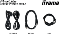 iiyama 27" XB2792HSU-B1 ProLite 16:9 FullHD IPS LED Monitor - Fekete