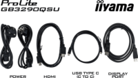 iiyama 31,5" GB3290QSU-B1 G-Master 16:9 QHD IPS LED Gaming Monitor - Fekete