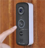 Toucan V3 Vezeték nélküli Okos kaputelefon FullHD kamerával - Fekete