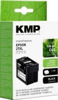 KMP E178 (Epson T 2711 XL) Utángyártott Tintapatron - Fekete