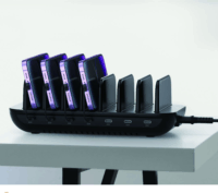 Conceptronic OZUL07B Wireless Univerzális Gyorstöltő állomás 160W 7-Port - Fekete