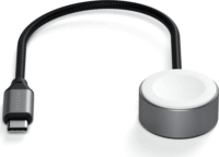 Satechi Mágneses Szövet Okosóra töltő 0.2m - Fekete