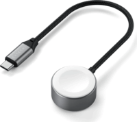 Satechi Mágneses Szövet Okosóra töltő 0.2m - Fekete