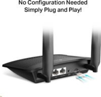 TP-Link TL-MR100 4G 300 Mbps WiFi Router - Fekete