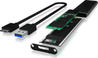 ICY BOX IB-183M2 USB 3.0 Külső M.2 SSD ház - Fekete