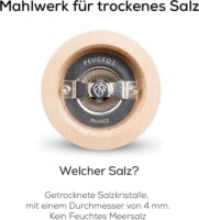 Peugeot Madras Z Olivafa Manuális Sóőrlő 16 cm - Natúr