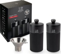 Peugeot Line Night Chic LINE PM&SM Manuális Só- és borsőrlő szett 12 cm - Fekete