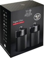 Peugeot Line Night Chic LINE PM&SM Manuális Só- és borsőrlő szett 12 cm - Fekete