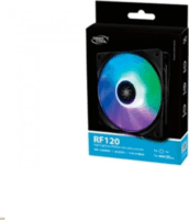 DeepCool RF120 PWM 120mm ARGB LED Rendszerhűtő ventilátor - Fekete