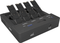 ICY BOX IB-4013MCL-C4 M2 NVMe SSD Dokkoló és klónozó állomás (USB4 - M.2)