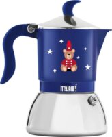 Bialetti Fiametta ORSETTO 2 személyes Kotyogós kávéfőző - Kék mintás