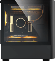 Formula Air Mesh G3 Black Midi Torony Számítógépház + 1db 120mm ventilátor - Fekete