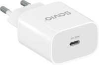 Savio LA-09 1×USB-C Hálózati Töltő Adapter 20W - Fehér