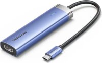 Vention TGESB NB x Univerzális USB-C Dokkoló Állomás 100 Watt - Kék