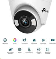 TPLink VIGI C440-W Smart WiFi 4MP forgatható Okos Kamera - Fehér