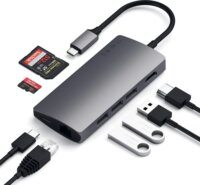 Satechi ST-TCMA2M NB x Univerzális USB-C Dokkoló Állomás 60 Watt - Asztroszürke