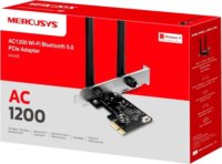 Mercusys MA30E AC1200 Wi-Fi 5 Bluetooth 5.0 PCIe Adapter