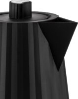 Alessi MDL21 B Plisse Vízforraló Hőfokszabályzóval 1.7L 2400 Watt - Fekete