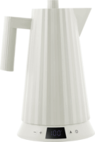 Alessi MDL21 W Plisse Vízforraló Hőfokszabályzóval 1.7L 2200 Watt - Fehér