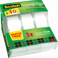 Scotch Magic 2+1 adagolós ragasztószalag 19mmx7,5m - Átlátszó