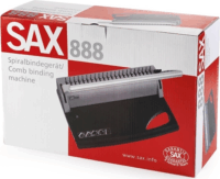 Sax A 888 spirálozó gép A4 / A5 - Fekete