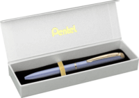 Pentel Energel BL2007PV-BOX prémium fém rollertoll (Kék tinta / 0,35mm) - Pasztell lila