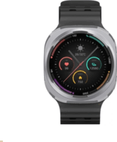 Carneo GTR Falcon HR+ Sport Unisex Okosóra 45mm - Titán/Fekete