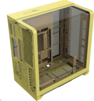 Thermaltake View 390 Air Midi Torony Számítógépház + 2db 120mm ventilátor - Karamell