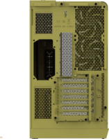 Thermaltake View 390 Air Midi Torony Számítógépház + 2db 120mm ventilátor - Karamell