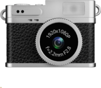 Easypix MiniPro XS1 Digitális Fényképező FullHD - Fekete/ Ezüst