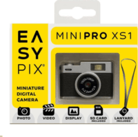 Easypix MiniPro XS1 Digitális Fényképező FullHD - Fekete/ Ezüst
