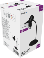 Avide ABDLS-B Asztali Lámpa E27/ 40W / 39 cm - Fekete