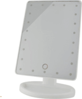 Soulima 22066 LED Asztali Kozmetikai Sminktükör 46 x 35 cm - Fehér