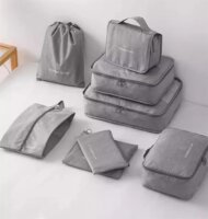 Iris A02 Bőrönd csomag rendszerező készlet 7 darab - Szürke