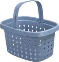 Iris Seoul Műanyag Bevásárló kosár fogóval - Kék