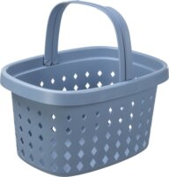 Iris Seoul Műanyag Bevásárló kosár fogóval - Kék