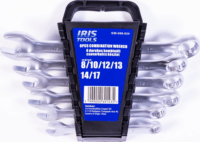 Iris Tools CW-006-034 Kombinált csavarkulcs készlet (6db / csomag)