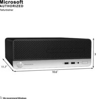 HP ProDesk 400 G6 SFF Számítógép (Intel Core i5-9400 / 16GB / 250GB SSD / Win 11 Pro) - Használt