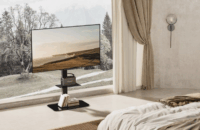 Gembird TVS-86ST-01 43"-86" LCD TV / Monitor Tartó Padlóállvány - Fekete