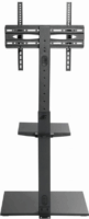Gembird TVS-55T-02 32"-55" LCD TV / Monitor Tartó Padlóállvány - Fekete