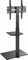 Gembird TVS-55T-02 32"-55" LCD TV / Monitor Tartó Padlóállvány - Fekete