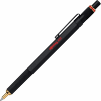 Rotring 800 nyomógombos golyóstoll (Kék tinta / 1,0mm) - Fekete