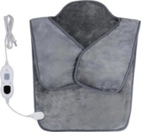 TOO SP-3H009-GR Elektromos vállmelegítő párna és mellény 95x50cm - Szürke