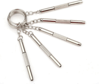 Iris Tools DT-110 Kulcstartós csavarhúzó ajándéktárgy - Ezüst