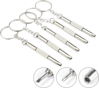 Iris Tools DT-110 Kulcstartós csavarhúzó ajándéktárgy - Ezüst