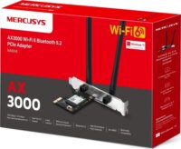 Mercusys MA80XE AX3000 Wi-Fi 6 Bluetooth 5.2 PCIe Adapter